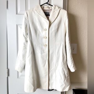 286189393436 NWT Ann Taylor trench coat IVORY